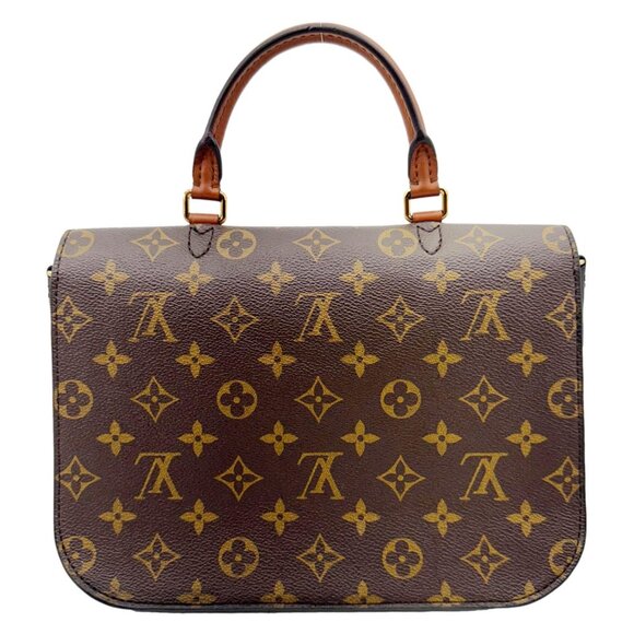 Louis Vuitton  Vaugirard Monogram Canvas Shoulder Bag Black - Picture 3 of 16